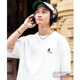 E.ホワイト | Tシャツ 半袖 刺繍 | Rocky Monroe