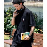 F.ブラック | Tシャツ 半袖 刺繍 | Rocky Monroe