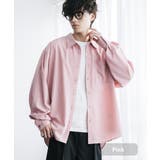 ピンク | カジュアルシャツ ドレープシャツ 長袖 | Rocky Monroe