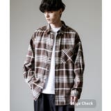 ベージュチェック | チェックシャツ ネルシャツ 長袖 | Rocky Monroe