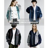 カーディガン ニット クロスチェック | Rocky Monroe | 詳細画像22