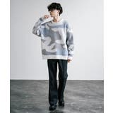 ニット セーター カモフラ柄 | Rocky Monroe | 詳細画像4 