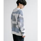 ニット セーター カモフラ柄 | Rocky Monroe | 詳細画像3 