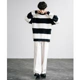 ボーダーニット フェザーヤーン 長袖 | Rocky Monroe | 詳細画像4 