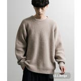 12.L.ベージュ | ニット フェザーヤーン 無地 | Rocky Monroe