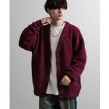 カーディガン フェザーヤーン Vネック | Rocky Monroe | 詳細画像49