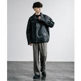 トラックパンツ フェイクスエード サイドライン | Rocky Monroe | 詳細画像5