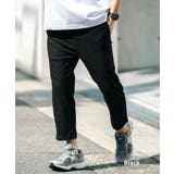 ブラック | 接触冷感 クロップドパンツ ストレッチ | Rocky Monroe