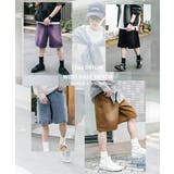 デニムショートパンツ ワイド 膝丈 | Rocky Monroe | 詳細画像20