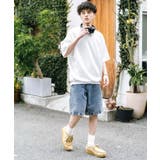 デニムショートパンツ ワイド 膝丈 | Rocky Monroe | 詳細画像8