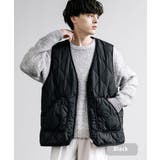 ブラック | リバーシブルベスト 前開き 2WAY | Rocky Monroe