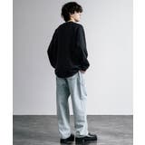 ニットソー 長袖Tシャツ ワッフル | Rocky Monroe | 詳細画像16 