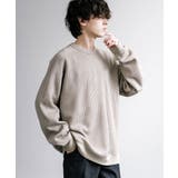 ニットソー 長袖Tシャツ ワッフル | Rocky Monroe | 詳細画像18 