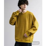 マスタード | ニットソー 長袖Tシャツ ワッフル | Rocky Monroe