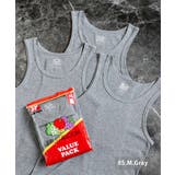 85.M.グレー | タンクトップ リブ 3Pセット | Rocky Monroe