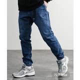 72.ダークブルー | ジョガーパンツ クライミング デニム | Rocky Monroe