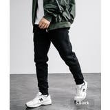 5.ブラック | スウェットパンツ ジョガーパンツ 裏起毛 | Rocky Monroe