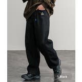 1.ブラック | GERRY バレルレッグデニムパンツ UVカット | Rocky Monroe