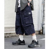 ネイビー | UMBRO カーゴハーフパンツ ナイロン | Rocky Monroe