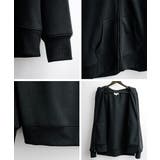 フルジップパーカー オーバーサイズ 無地 | Rocky Monroe | 詳細画像23 