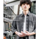 半袖デニムシャツ ヴィンテージ オーバーサイズ | Rocky Monroe | 詳細画像26