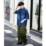 半袖デニムシャツ ヴィンテージ オーバーサイズ | Rocky Monroe | 詳細画像11