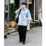 半袖デニムシャツ ヴィンテージ オーバーサイズ | Rocky Monroe | 詳細画像15
