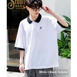 ホワイト×ブラック-1(クレリック) | KANGOL カンゴール ポロシャツ | Rocky Monroe