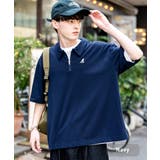 ネイビー | KANGOL カンゴール ポロシャツ | Rocky Monroe