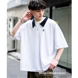 ホワイト×ブラック(クレリック) | KANGOL カンゴール ポロシャツ | Rocky Monroe