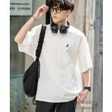 ホワイト | KANGOL カンゴール Tシャツ | Rocky Monroe