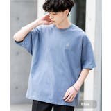ブルー | KANGOL カンゴール Tシャツ | Rocky Monroe