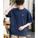 ネイビー | KANGOL カンゴール Tシャツ | Rocky Monroe