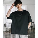 ブラック | 接触冷感 Tシャツ 半袖 | Rocky Monroe