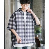 半袖カジュアルシャツ メッシュ 総柄 | Rocky Monroe | 詳細画像3