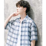 半袖カジュアルシャツ メッシュ 総柄 | Rocky Monroe | 詳細画像6