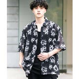 半袖カジュアルシャツ メッシュ 総柄 | Rocky Monroe | 詳細画像11