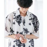 半袖カジュアルシャツ メッシュ 総柄 | Rocky Monroe | 詳細画像16