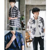 半袖カジュアルシャツ メッシュ 総柄 | Rocky Monroe | 詳細画像22