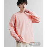 30.ピンク | 長袖Tシャツ オーバーサイズ ピグメント | Rocky Monroe