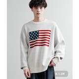 A-1.オフ | ニット セーター 国旗 | Rocky Monroe
