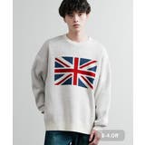 B-4.オフ | ニット セーター 国旗 | Rocky Monroe