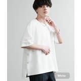 ホワイト | Tシャツ 半袖 サイドスナップ | Rocky Monroe