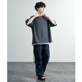 ビッグ半袖Tシャツ UVカット 梨地織り | Rocky Monroe | 詳細画像5