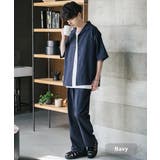 ネイビー | セットアップ 接触冷感 オーバーサイズ | Rocky Monroe