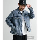 74.サックス | Hanes デニムジャケット 3rdタイプ | Rocky Monroe