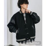 A.ブラック×ブラック | スタジャン ブルゾン アウター | Rocky Monroe