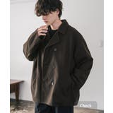 チェック | Pコート ショート丈 ダブルブレスト | Rocky Monroe