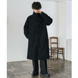 ステンカラーロングコート 2Way チンストラップ | Rocky Monroe | 詳細画像5