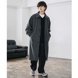 ステンカラーロングコート 2Way チンストラップ | Rocky Monroe | 詳細画像11